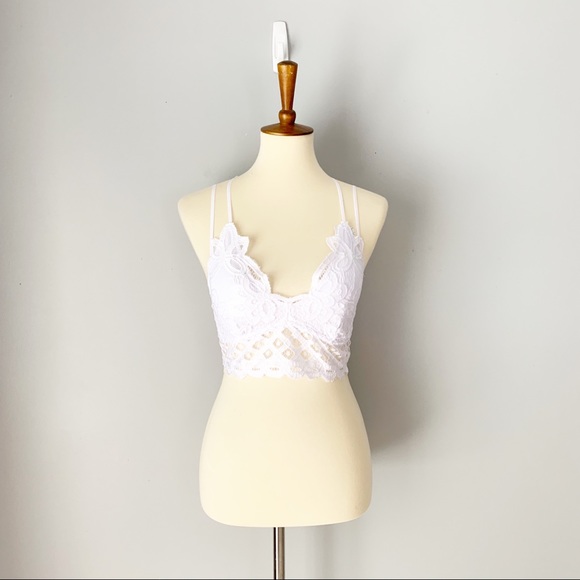 NWT Anemone White Lace Bralette - Picture 2 of 7